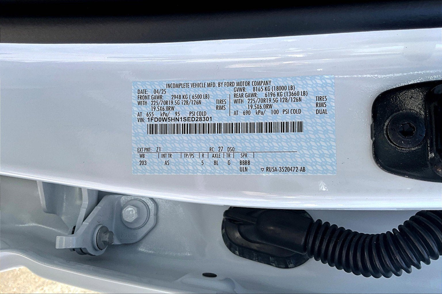 2025 Ford F-550 W/ 11' Service Body F-550® XL