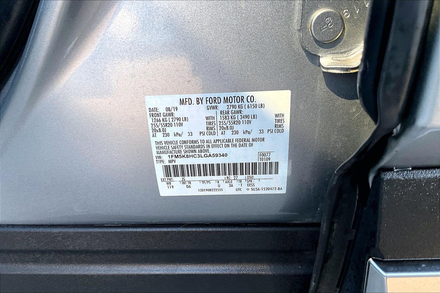 2020 Ford Explorer Platinum