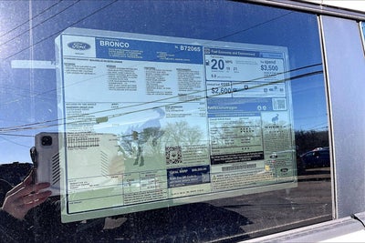 2025 Ford Bronco Outer Banks