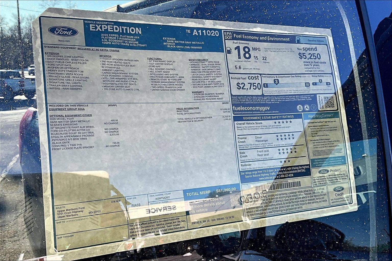 2026 Ford Expedition Platinum