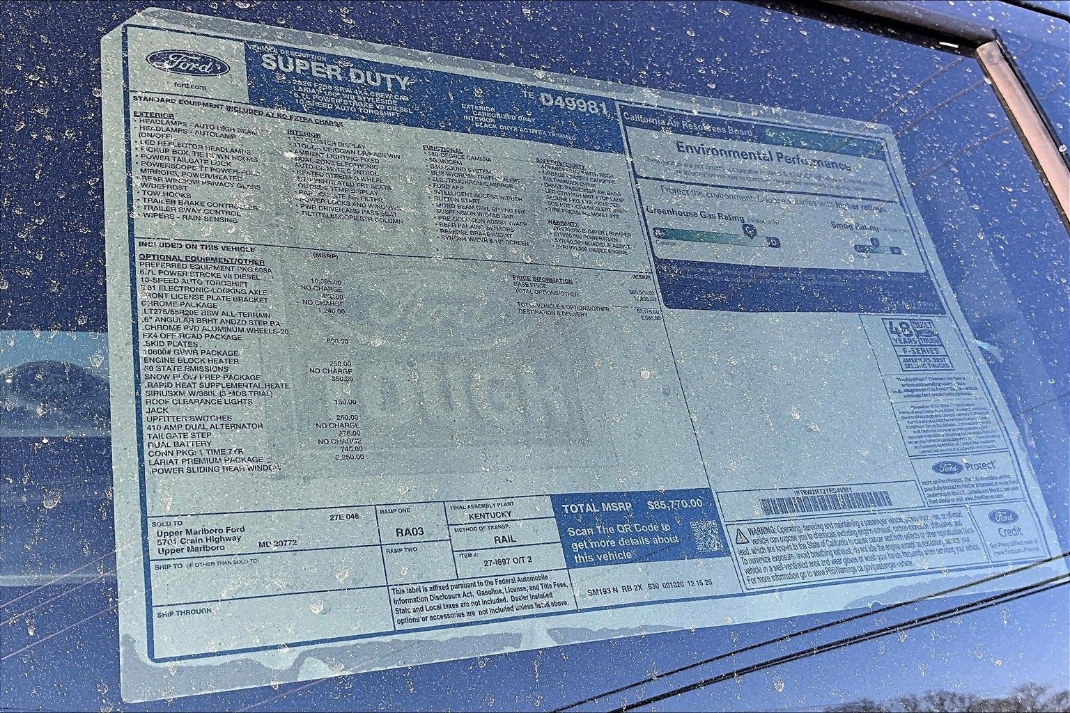 2026 Ford Super Duty F-250 SRW Lariat