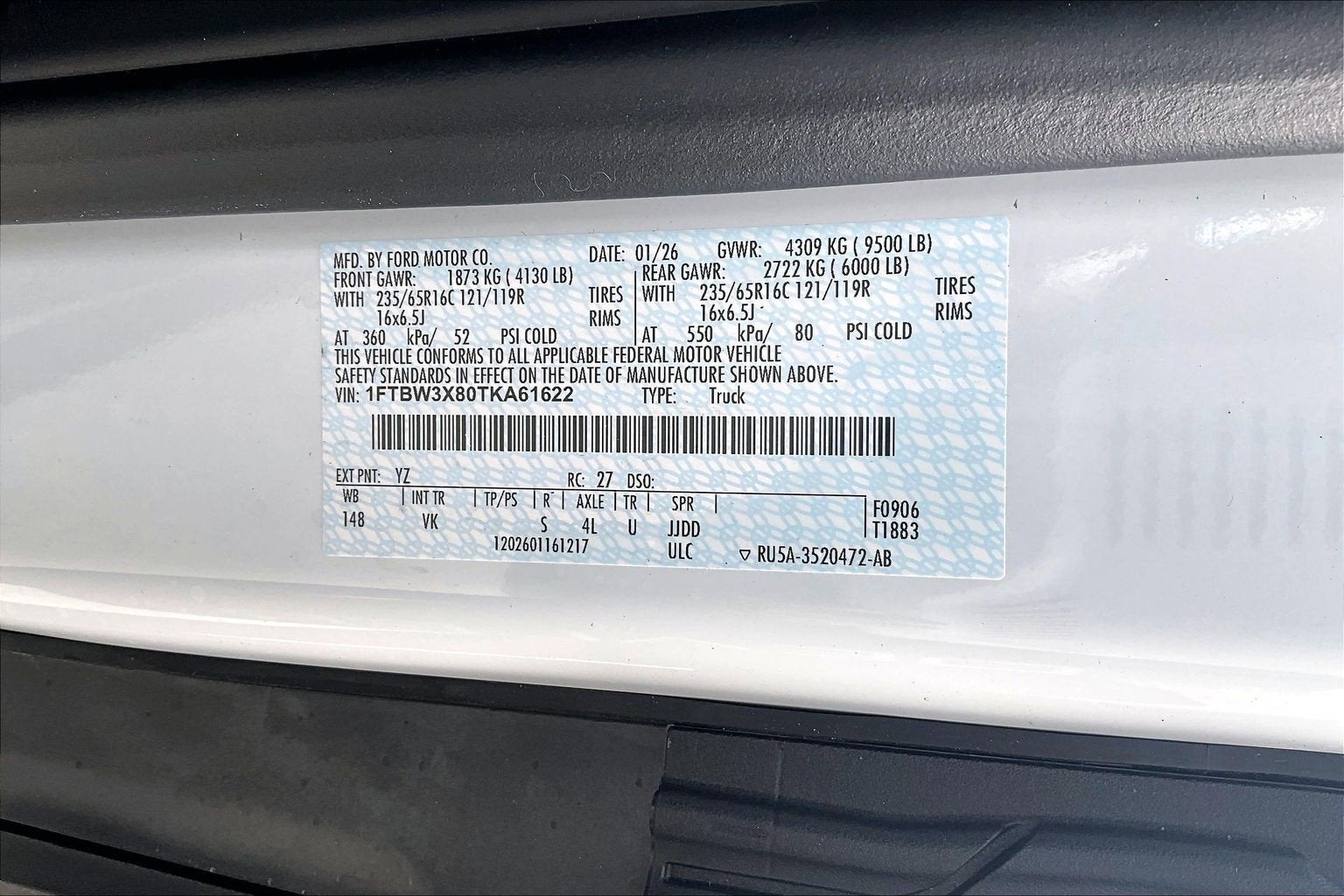 2026 Ford Transit Cargo Van High Roof 350 Cargo Van