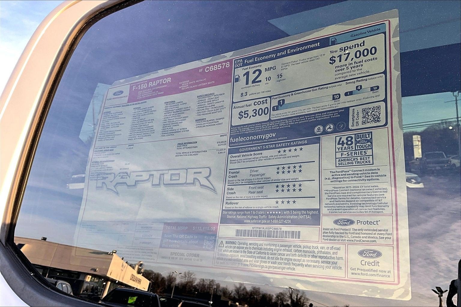 2025 Ford F-150 Raptor