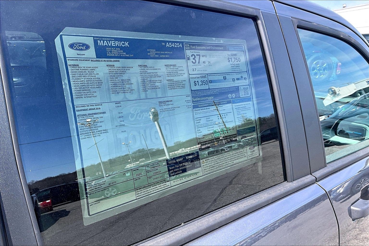 2026 Ford Maverick XLT