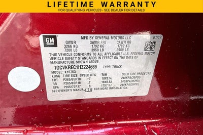 2017 Chevrolet Silverado 1500 LT