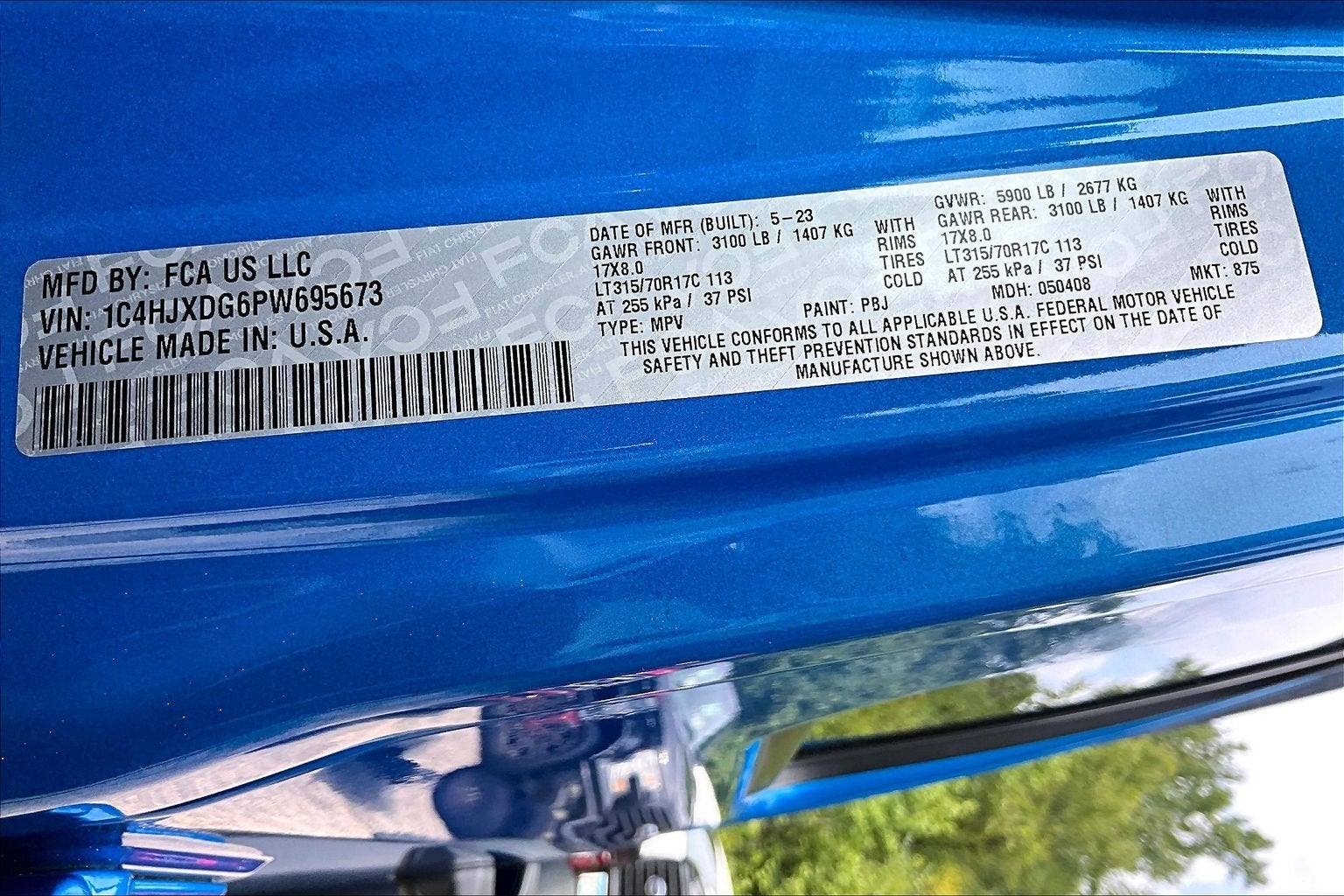 2023 Jeep WRNGLR 4DR Sport