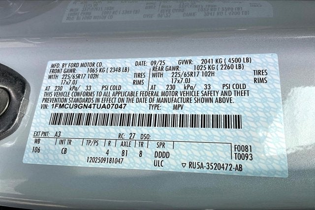 2026 Ford Escape Active