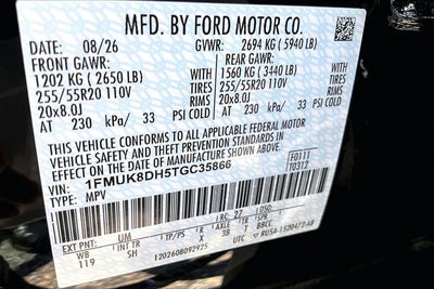 2026 Ford Explorer Active w/200A Pkg