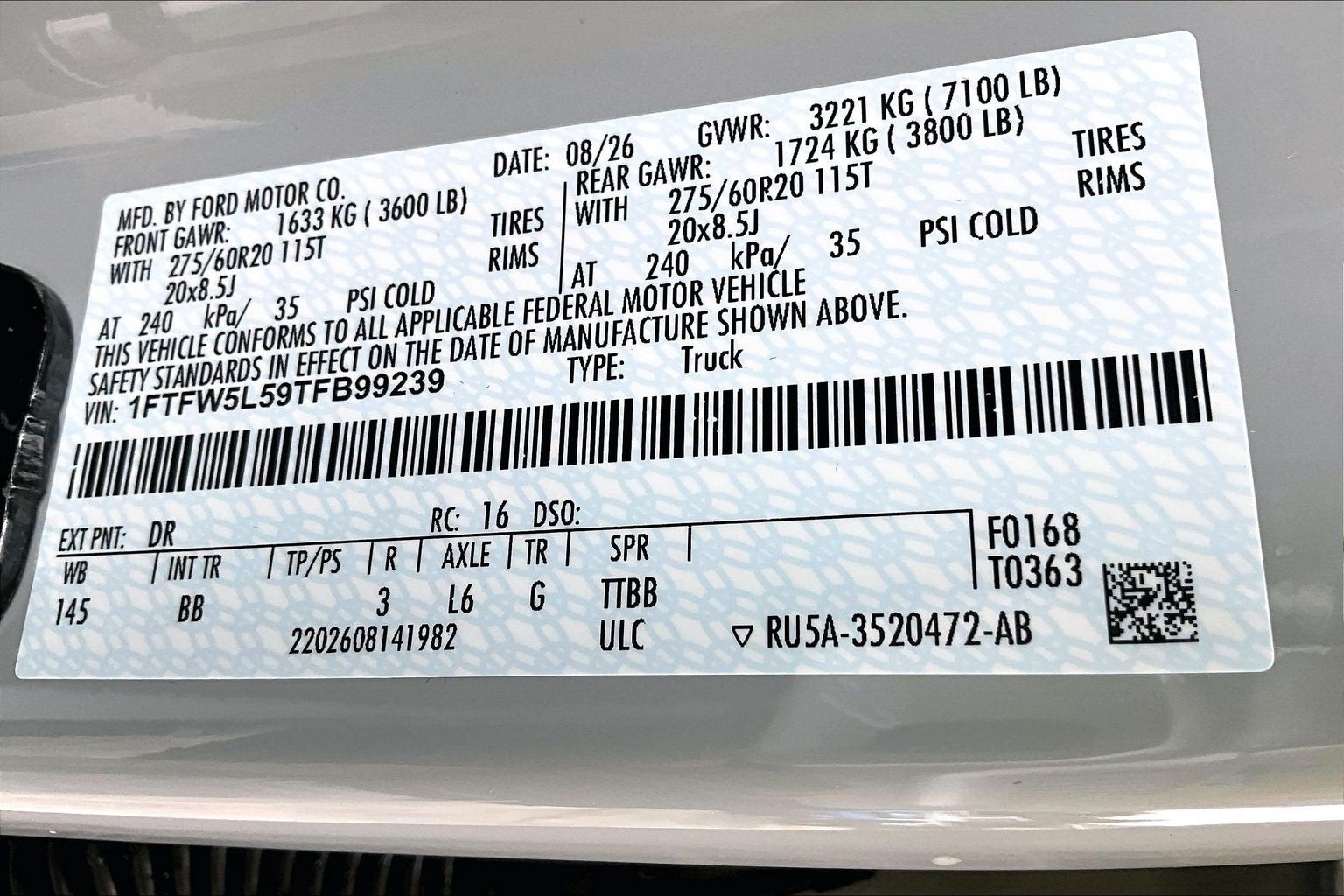 2026 Ford F-150 LARIAT