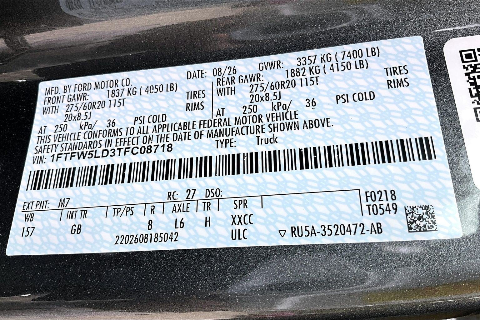 2026 Ford F-150 LARIAT