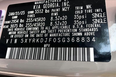 2025 Kia Sorento X-Line SX
