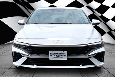 2025 Hyundai Elantra Hybrid Blue
