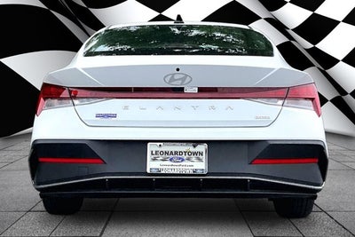 2025 Hyundai Elantra Hybrid Blue