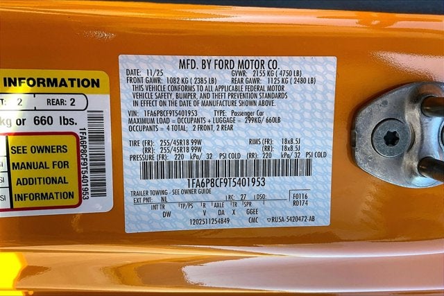 2026 Ford Mustang GT Fastback