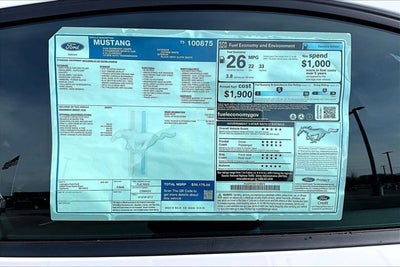 2026 Ford Mustang EcoBoost® Fastback