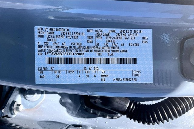 2026 Ford Super Duty F-250 SRW 4WD