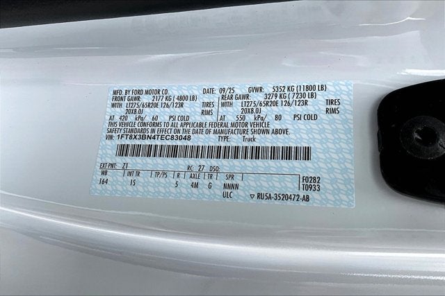 2026 Ford Super Duty F-350 SRW 4WD