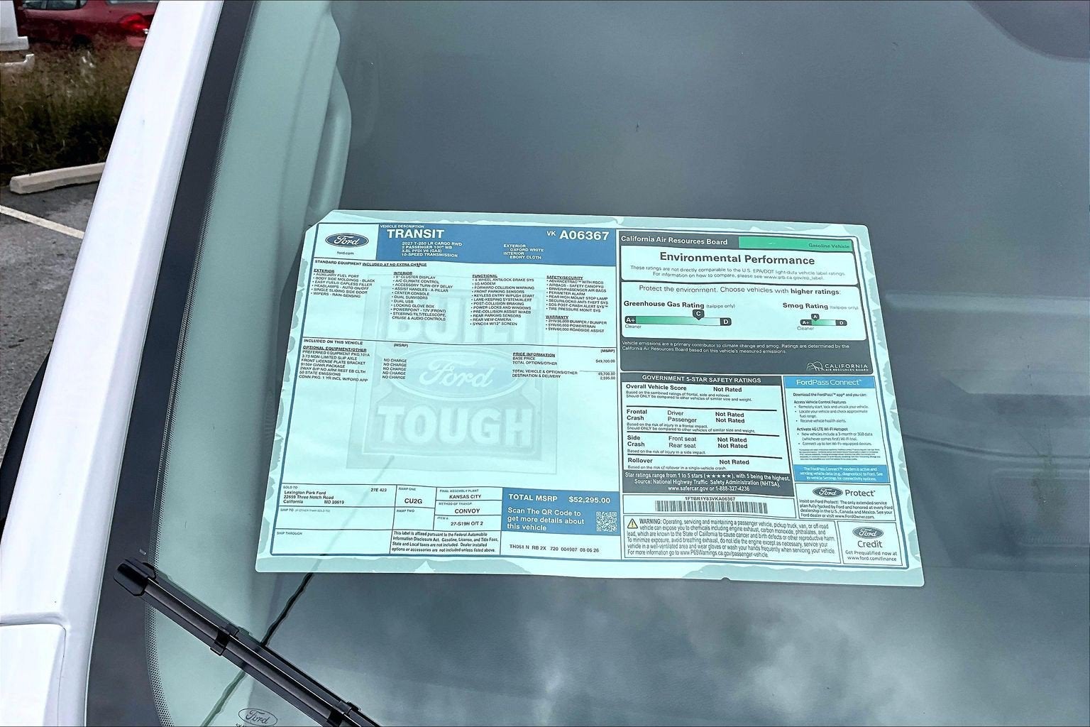 2027 Ford Transit Cargo Van 250