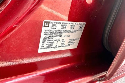 2016 Chevrolet Silverado 1500 LT