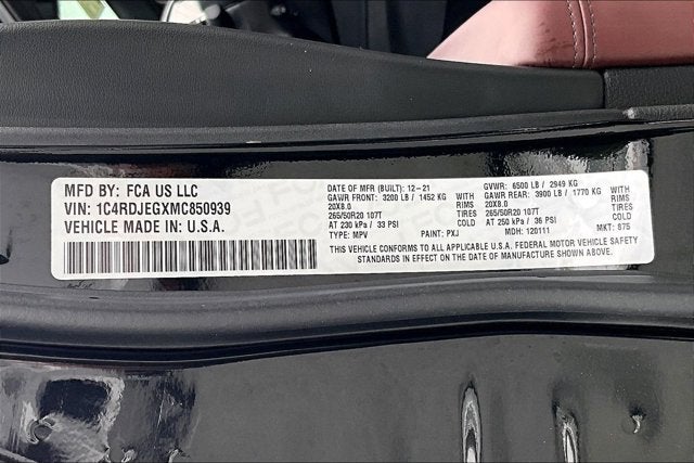 2021 Dodge Durango Citadel AWD