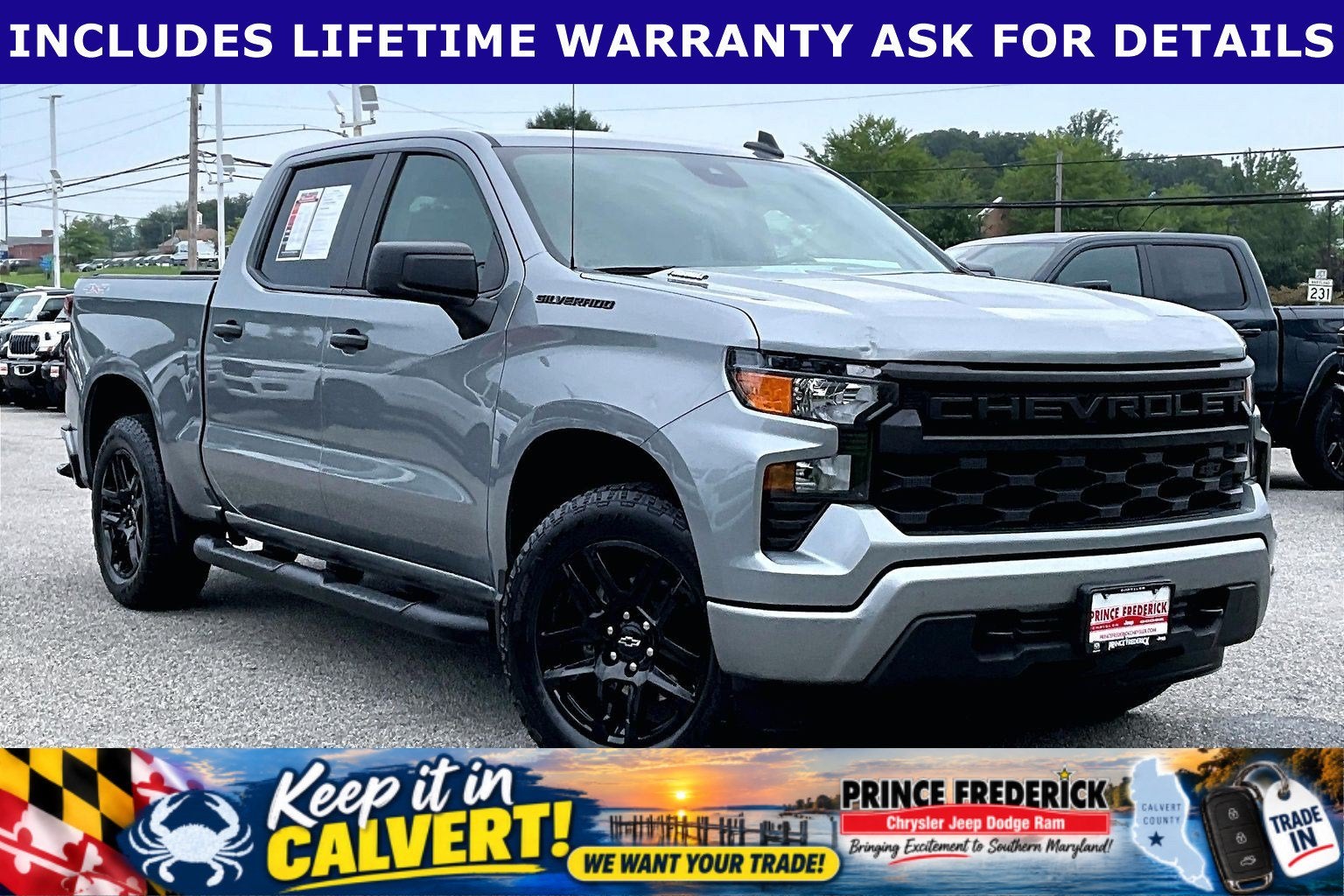 2024 Chevrolet Silverado 1500 4WD Crew Cab Short Bed Custom