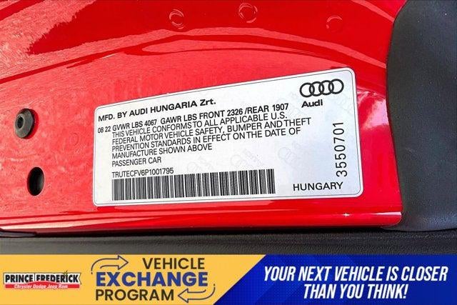 2023 Audi TT Roadster 45 TFSI quattro S tronic