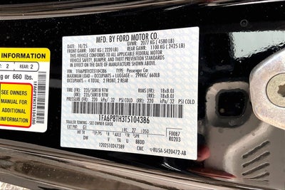 2026 Ford Mustang EcoBoost