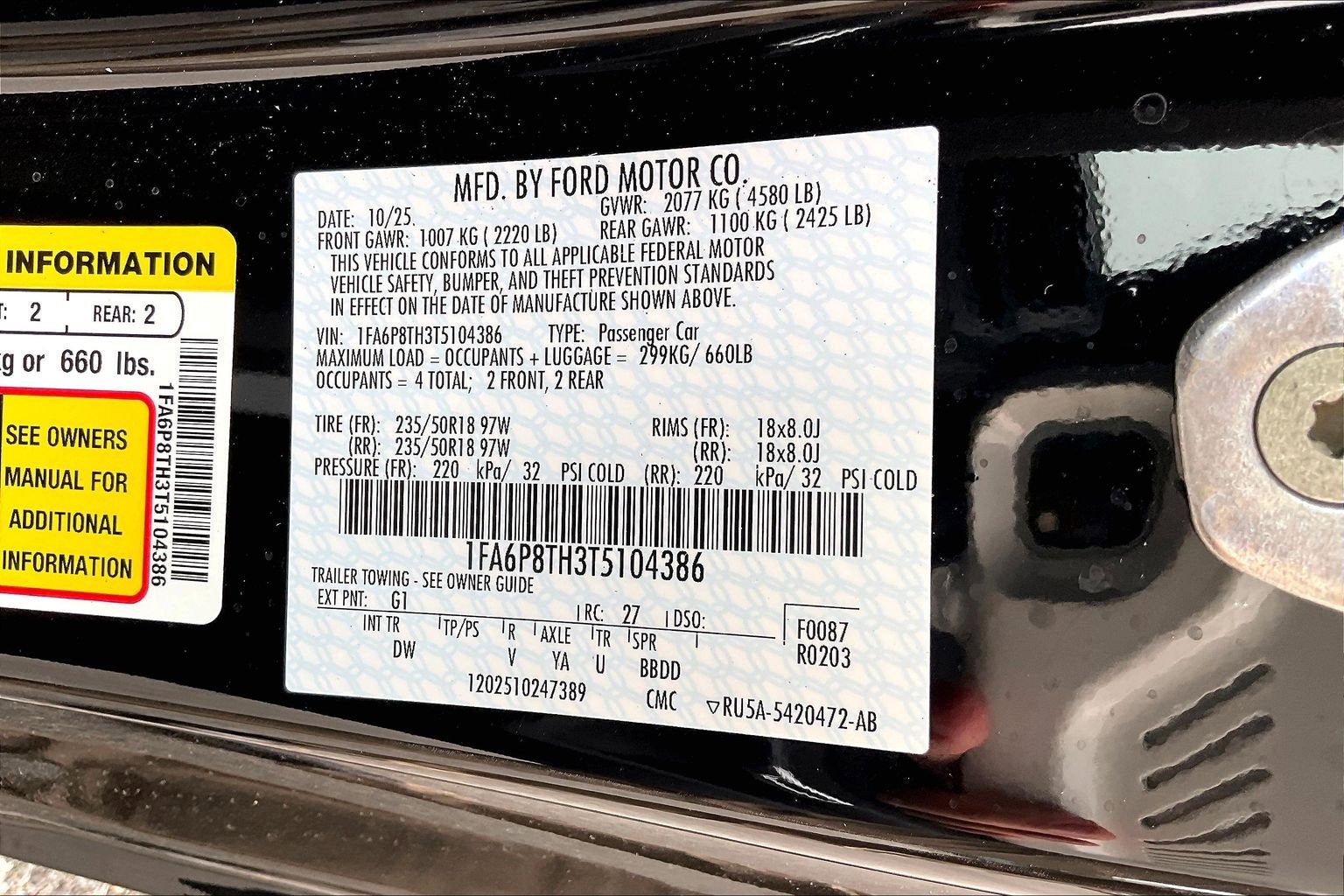 2026 Ford Mustang EcoBoost