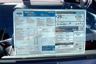 2026 Ford Mustang EcoBoost Premium