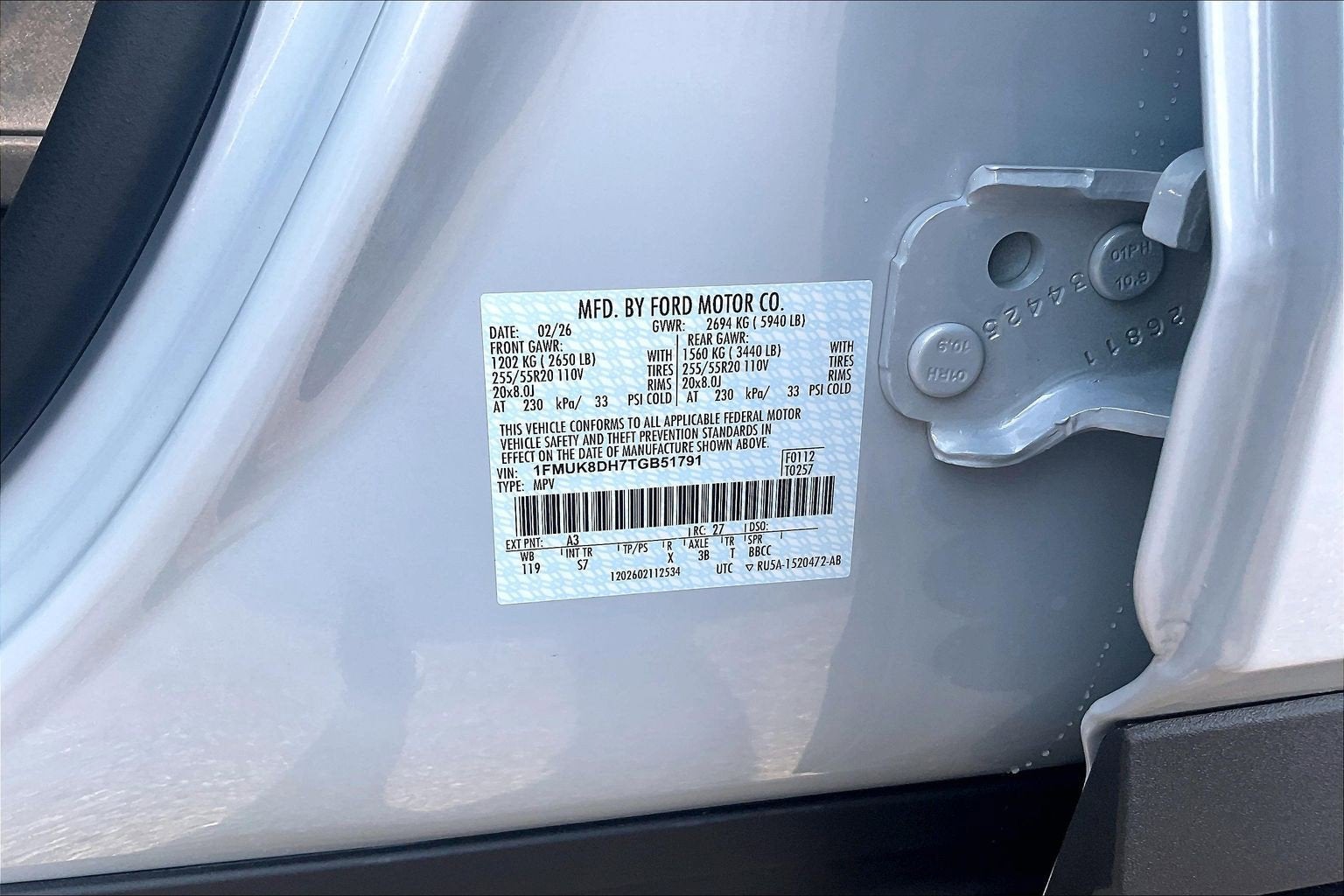 2026 Ford Explorer Active w/200A Pkg