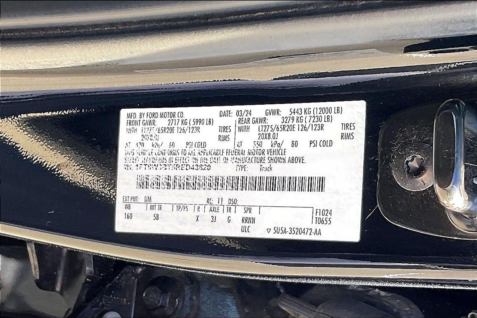 2024 Ford Super Duty F-350 SRW LARIAT