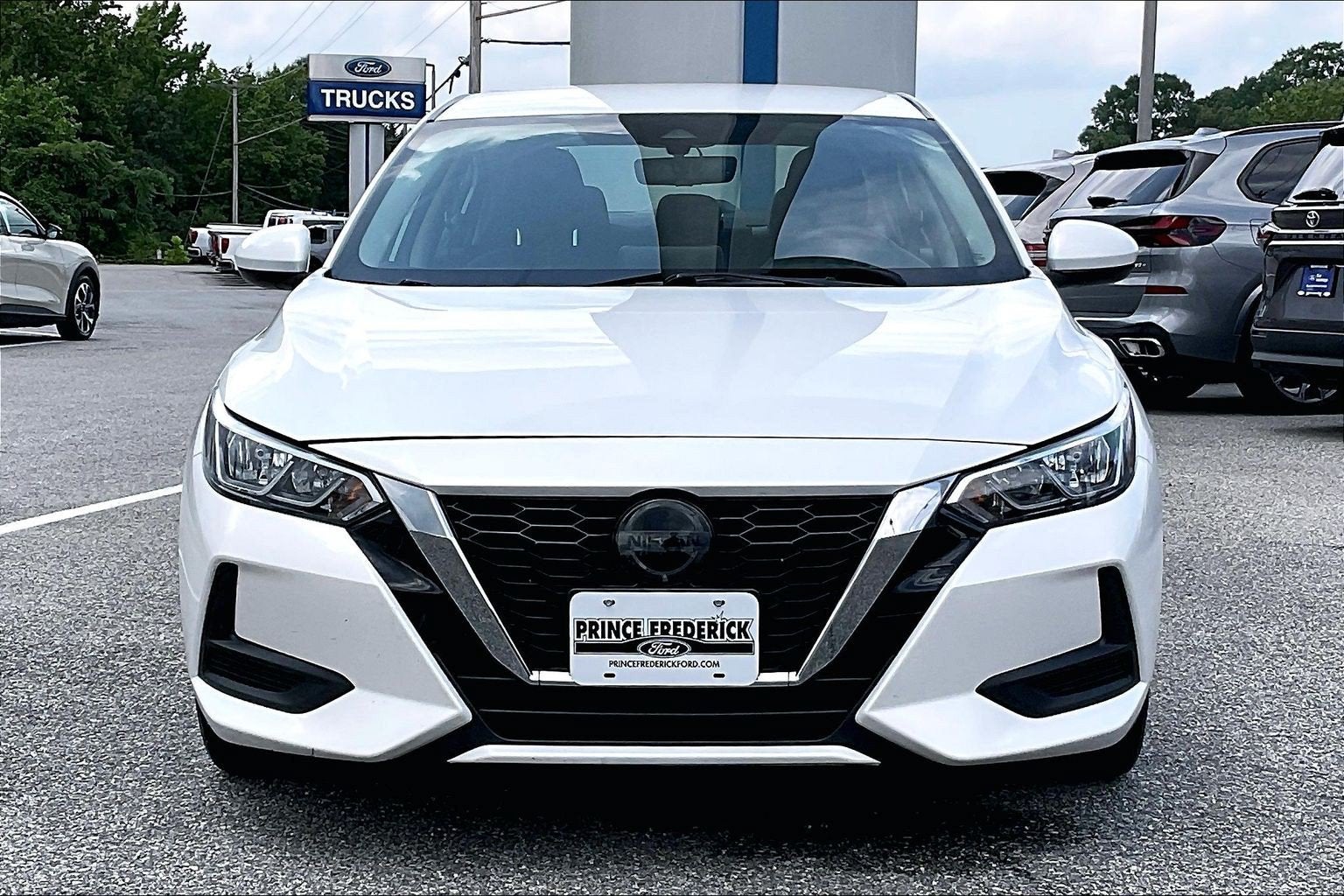Used 2022 Nissan Sentra SV with VIN 3N1AB8CV6NY206945 for sale in Prince Frederick, MD