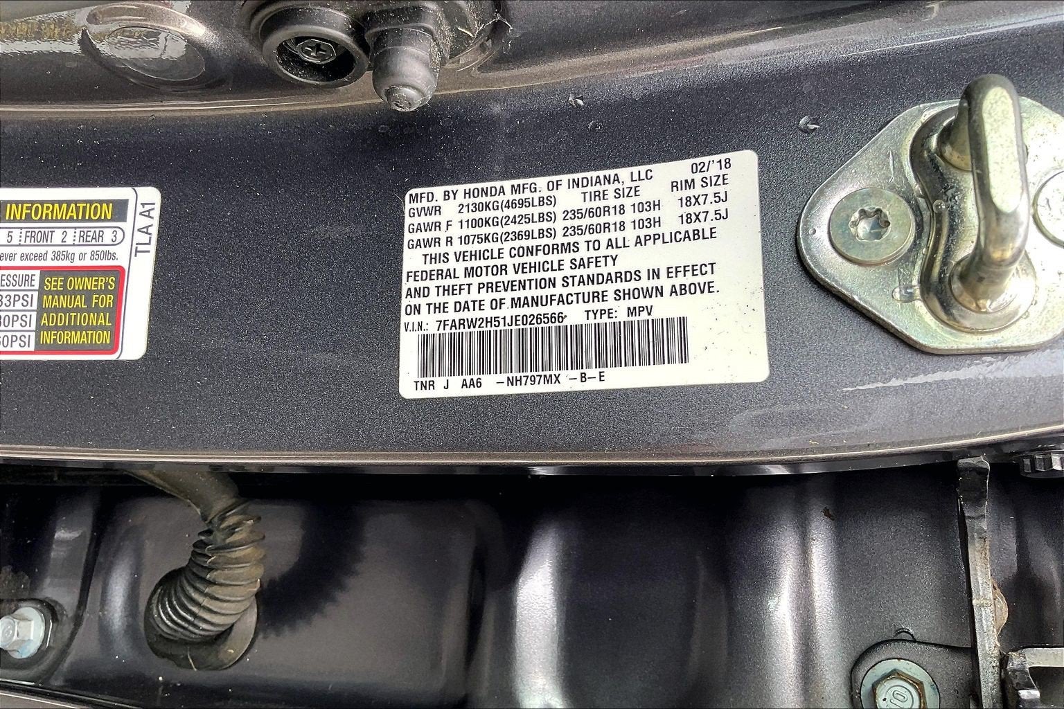 2018 Honda CR-V EX