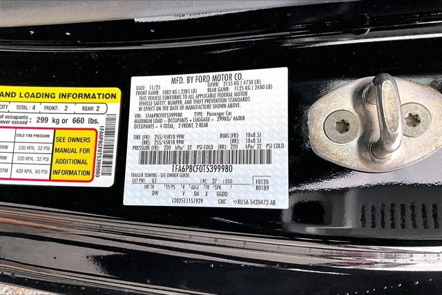 2026 Ford Mustang GT Fastback