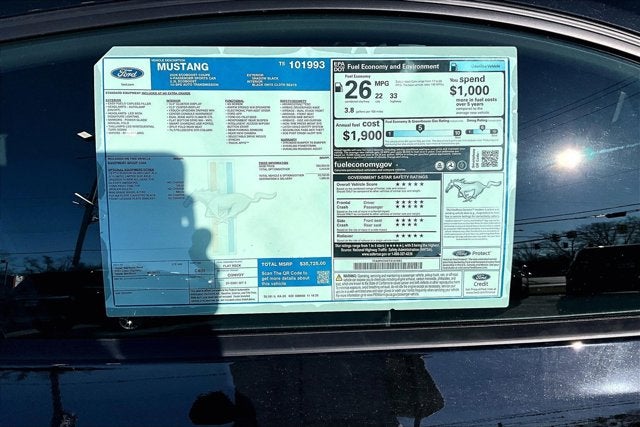 2026 Ford Mustang EcoBoost® Fastback