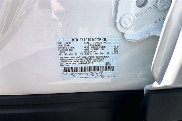 2026 Ford Explorer Active w/200A Pkg