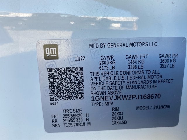 2023 Chevrolet Traverse RS