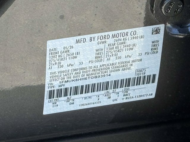 2026 Ford Explorer Platinum