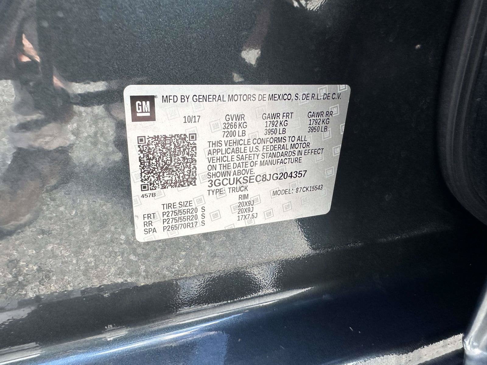 2018 Chevrolet Silverado 1500 LTZ
