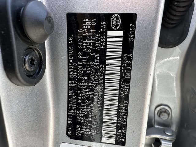 2018 Toyota Camry HYB