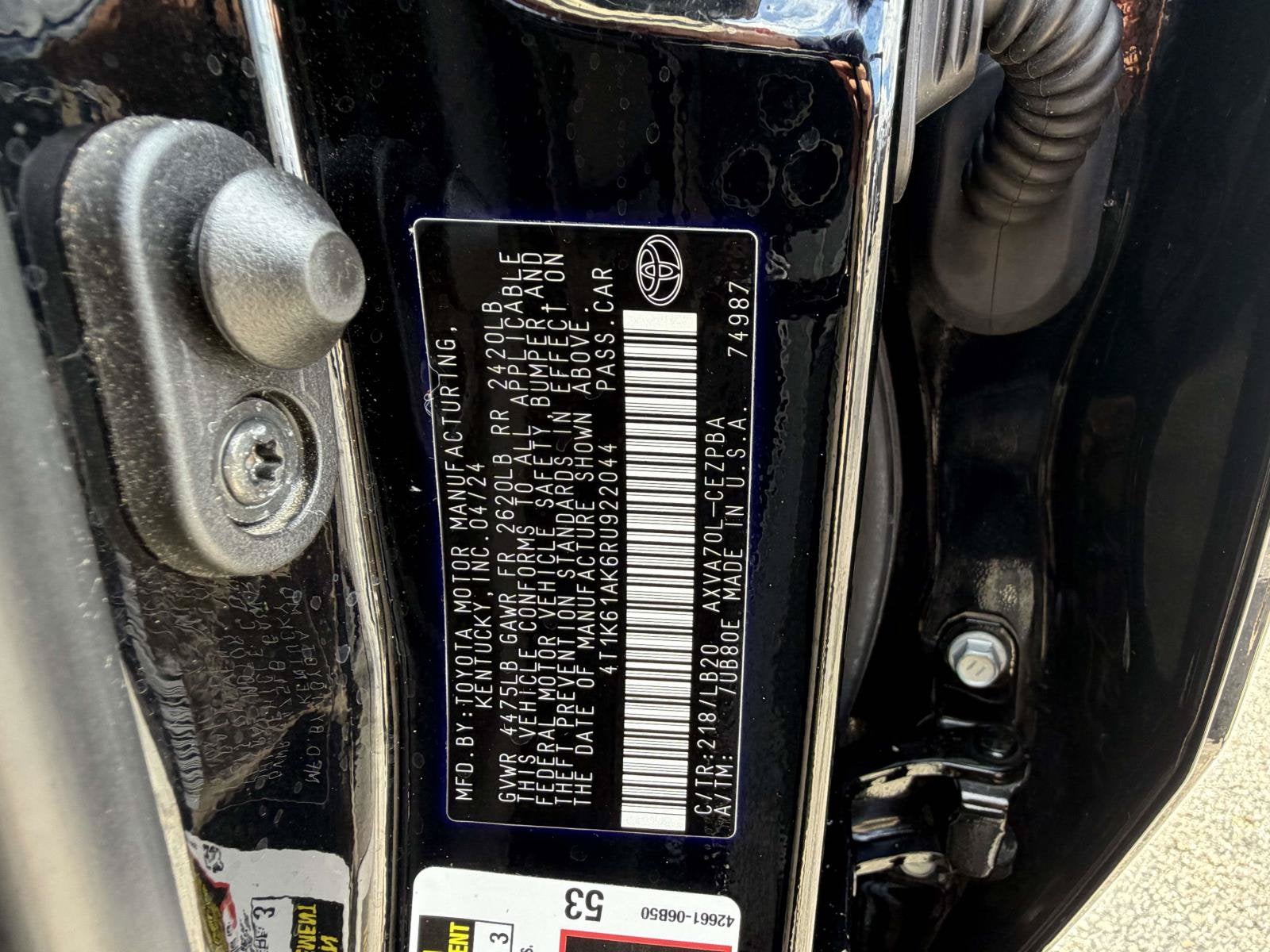 2024 Toyota Camry XSE