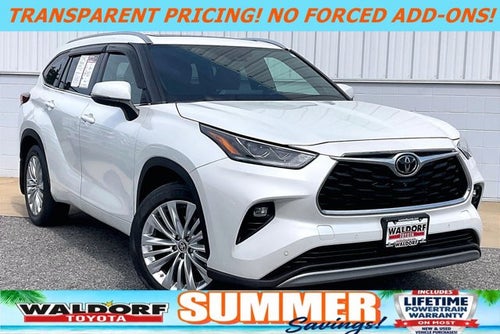 2022 Toyota Highlander Platinum