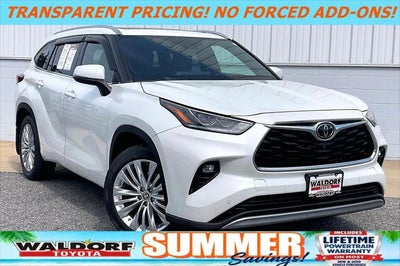 2022 Toyota Highlander Platinum