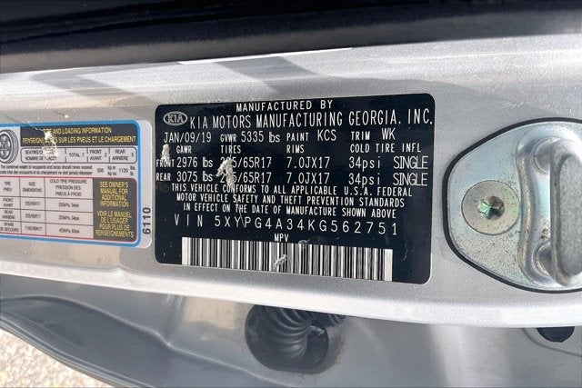 2019 Kia Sorento LX