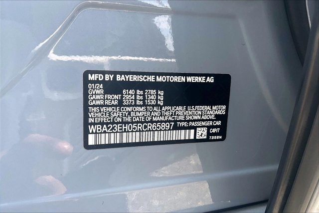 2024 BMW 740i 740i