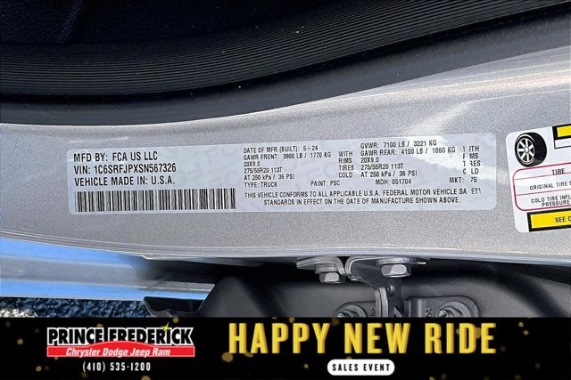 2025 RAM 1500 Laramie