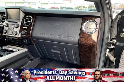 2014 Ford Super Duty F-250 SRW Platinum