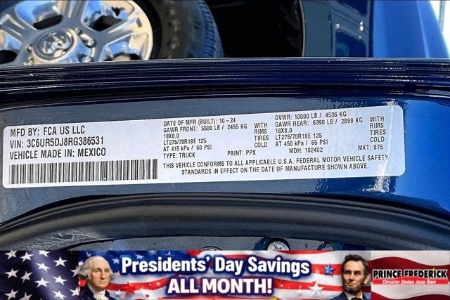 2024 RAM 2500 Big Horn