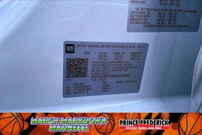 2022 GMC Sierra 1500 AT4