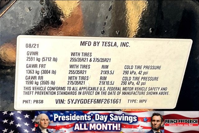 2021 Tesla Model Y Performance